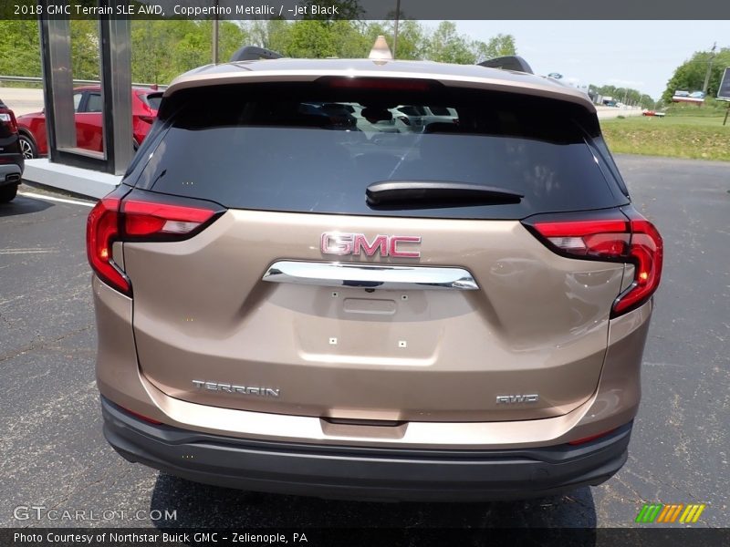 Coppertino Metallic / ­Jet Black 2018 GMC Terrain SLE AWD