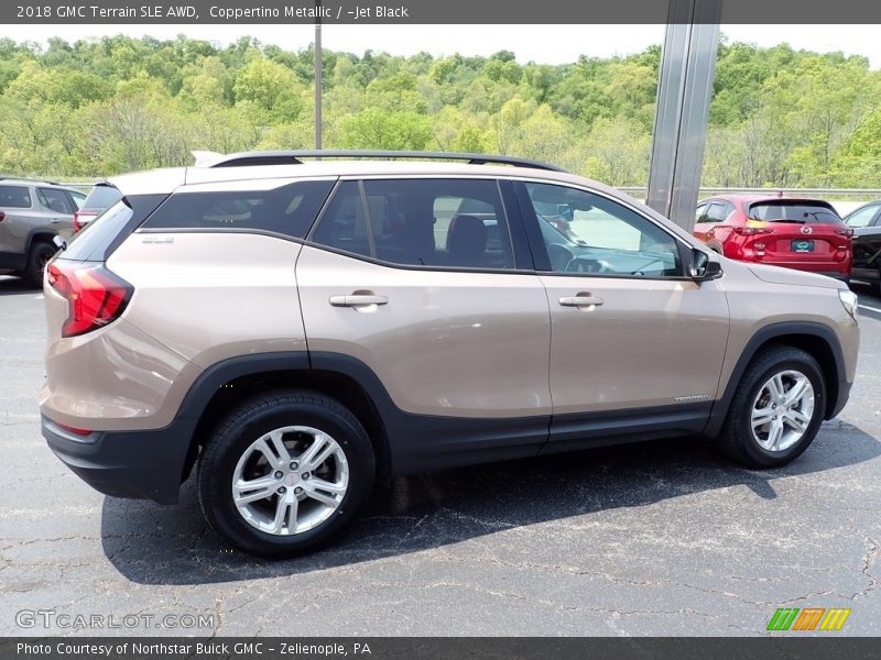 Coppertino Metallic / ­Jet Black 2018 GMC Terrain SLE AWD