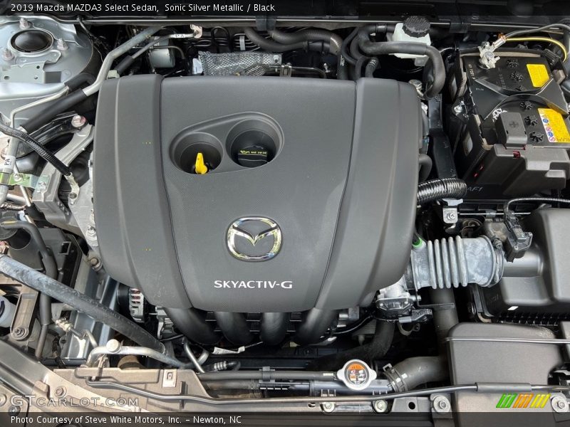  2019 MAZDA3 Select Sedan Engine - 2.5 Liter SKYACVTIV-G DI DOHC 16-Valve VVT 4 Cylinder