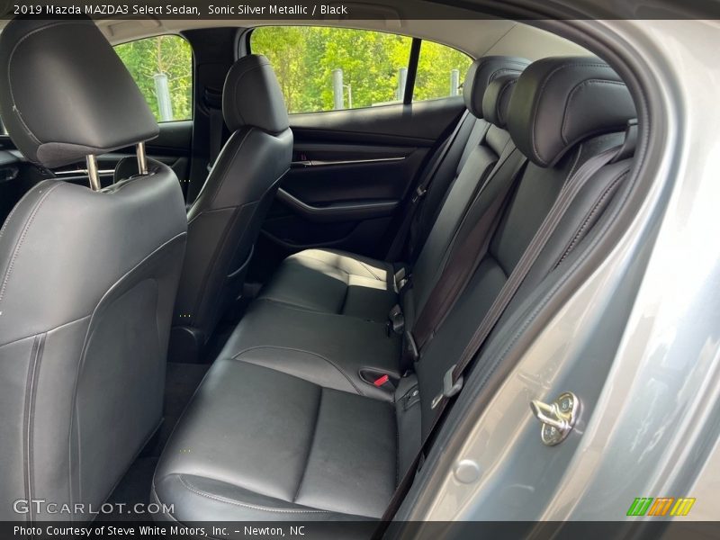 Rear Seat of 2019 MAZDA3 Select Sedan