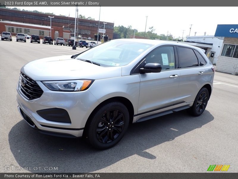 Iconic Silver Metallic / Ebony 2023 Ford Edge SE AWD