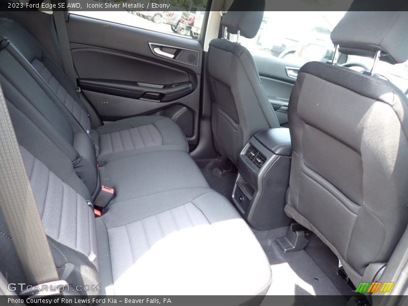 Rear Seat of 2023 Edge SE AWD