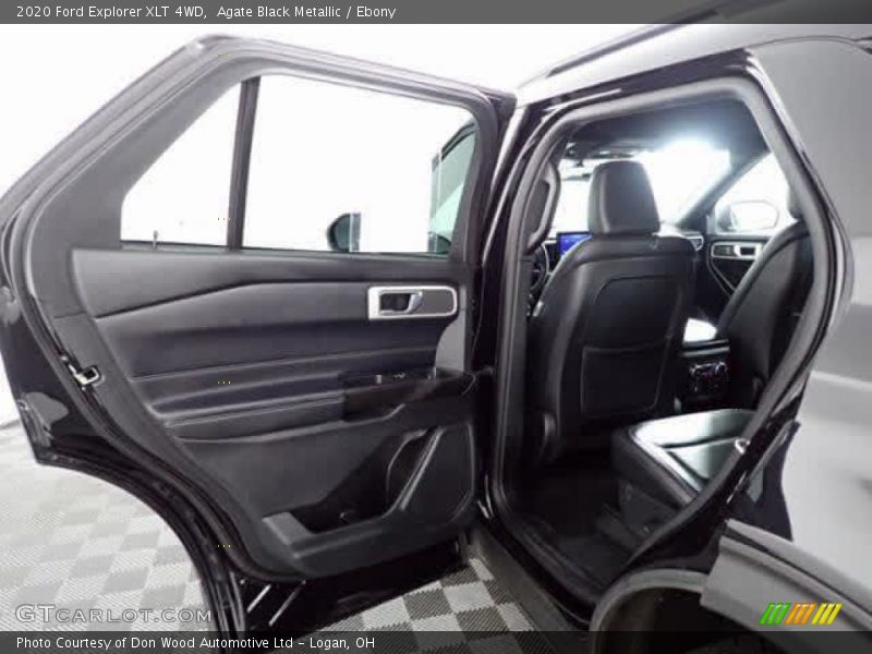 Agate Black Metallic / Ebony 2020 Ford Explorer XLT 4WD