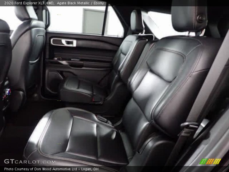 Agate Black Metallic / Ebony 2020 Ford Explorer XLT 4WD