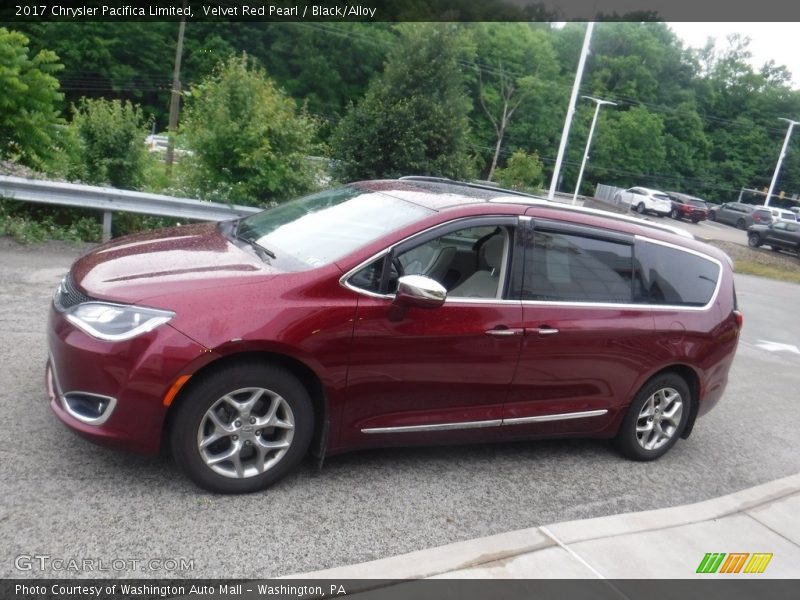  2017 Pacifica Limited Velvet Red Pearl