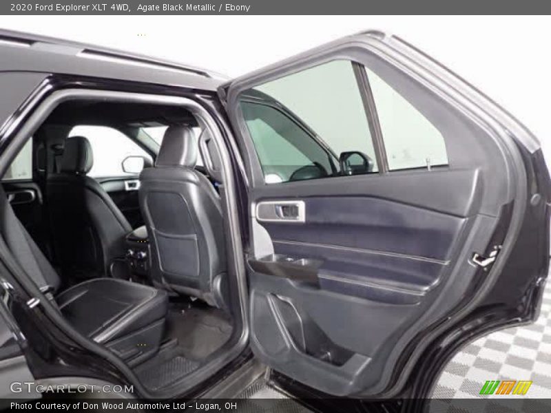 Agate Black Metallic / Ebony 2020 Ford Explorer XLT 4WD