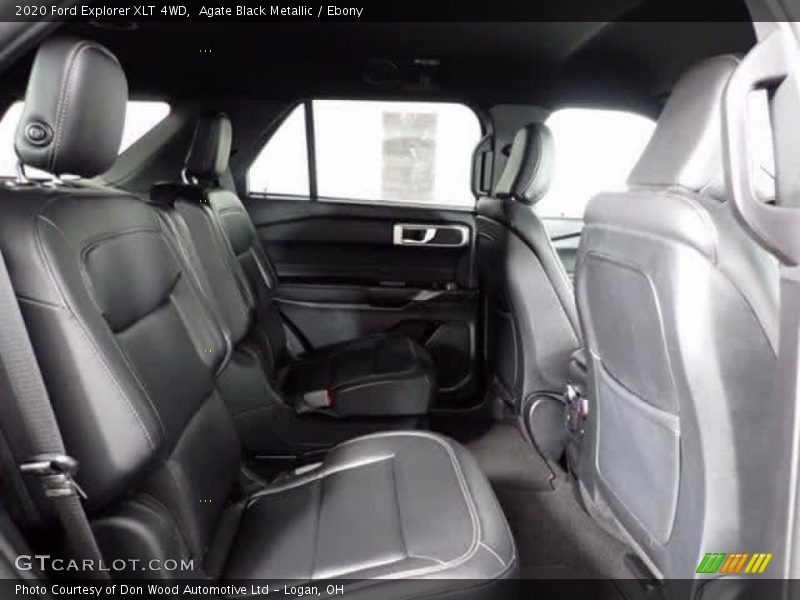 Agate Black Metallic / Ebony 2020 Ford Explorer XLT 4WD