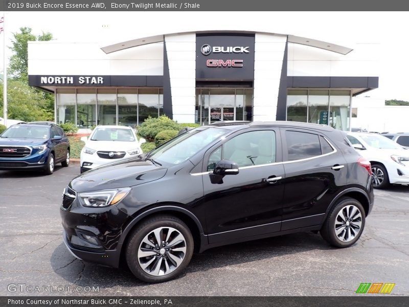 Ebony Twilight Metallic / Shale 2019 Buick Encore Essence AWD