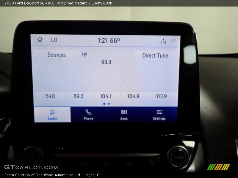 Ruby Red Metallic / Ebony Black 2020 Ford EcoSport SE 4WD