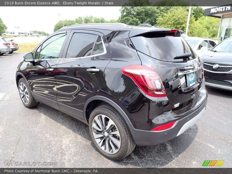 Ebony Twilight Metallic / Shale 2019 Buick Encore Essence AWD