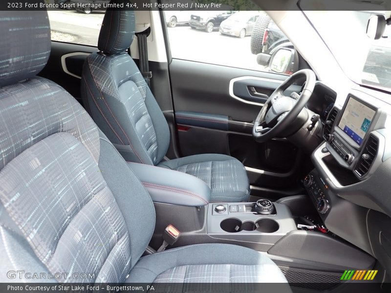 Front Seat of 2023 Bronco Sport Heritage Limited 4x4