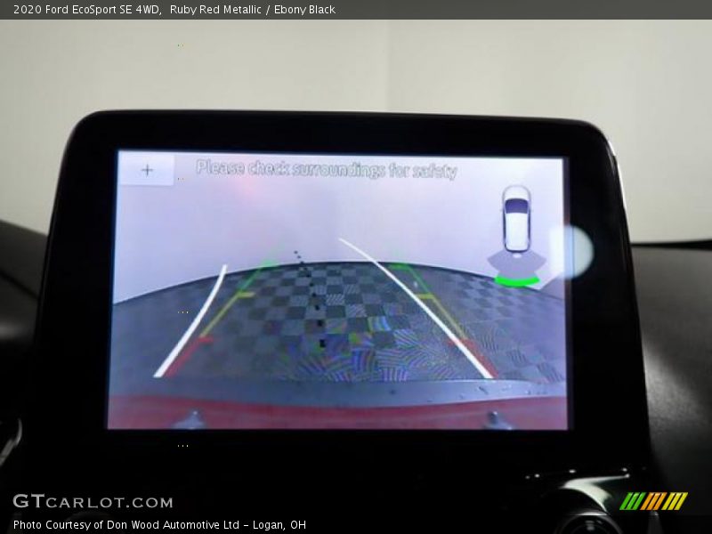 Ruby Red Metallic / Ebony Black 2020 Ford EcoSport SE 4WD