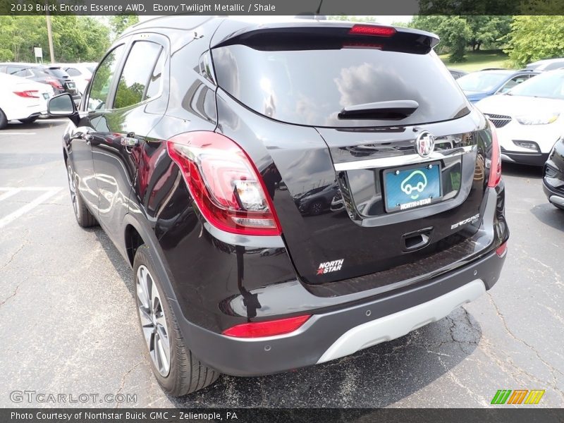 Ebony Twilight Metallic / Shale 2019 Buick Encore Essence AWD