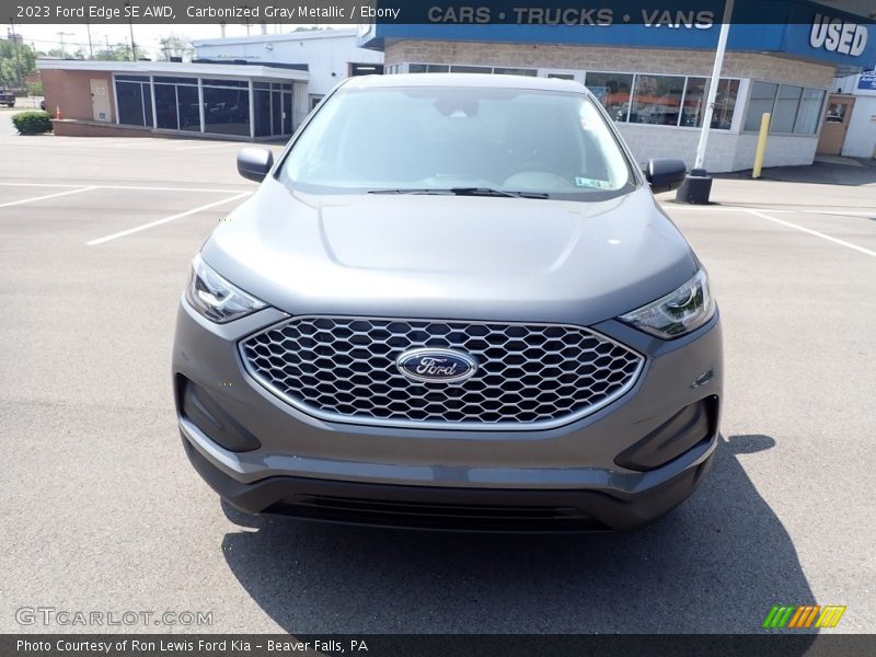 Carbonized Gray Metallic / Ebony 2023 Ford Edge SE AWD