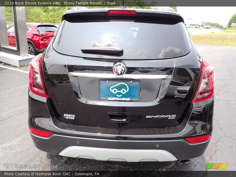 Ebony Twilight Metallic / Shale 2019 Buick Encore Essence AWD