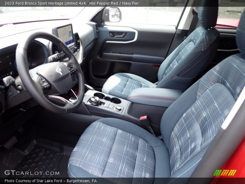 Front Seat of 2023 Bronco Sport Heritage Limited 4x4