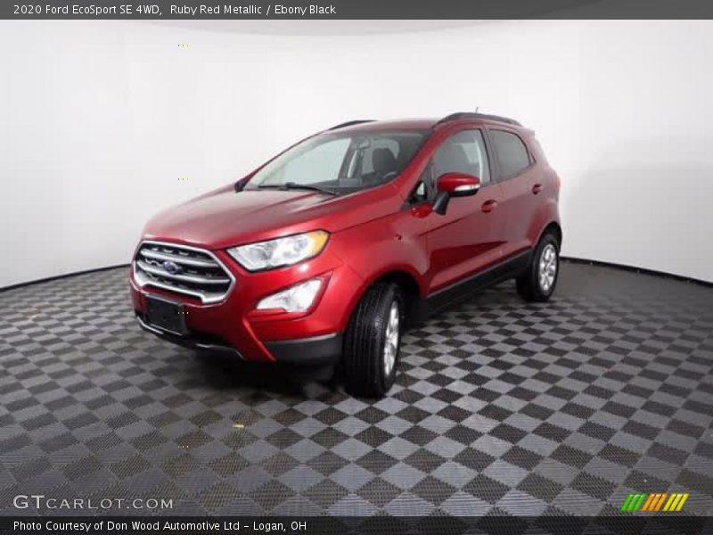 Ruby Red Metallic / Ebony Black 2020 Ford EcoSport SE 4WD