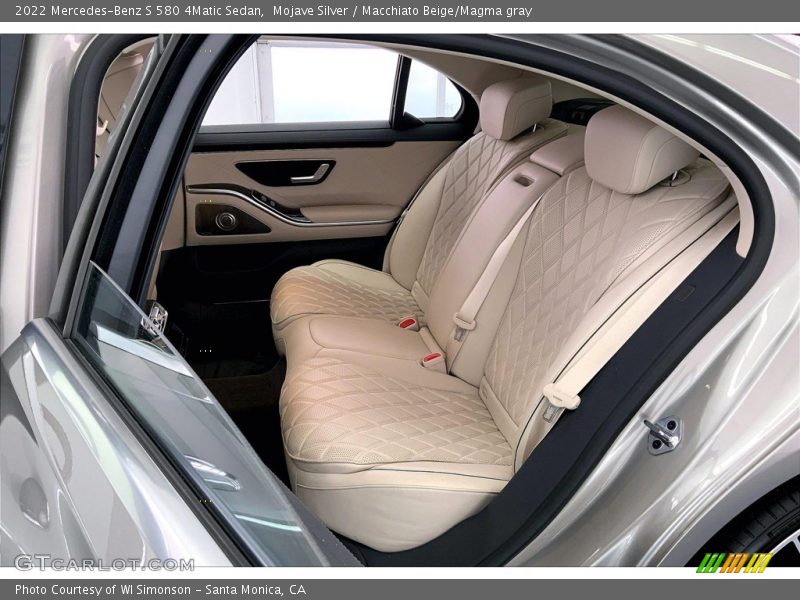 Rear Seat of 2022 S 580 4Matic Sedan