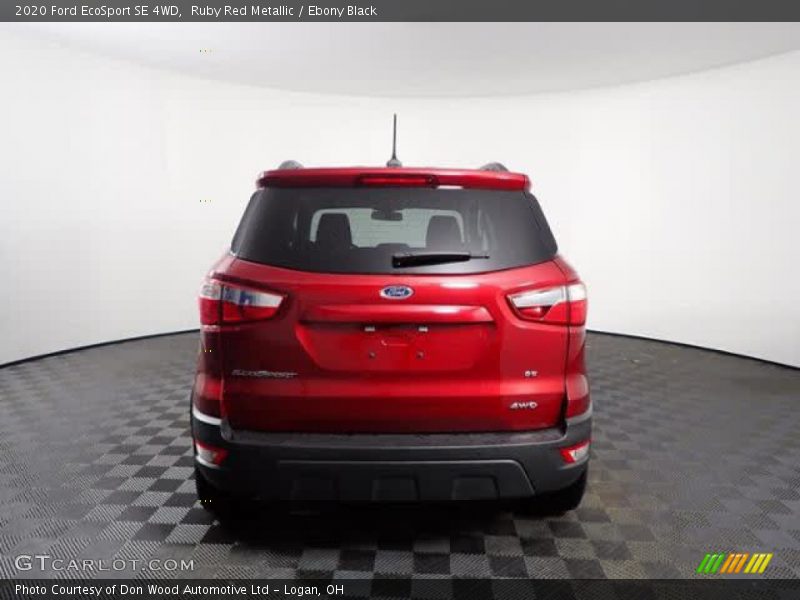 Ruby Red Metallic / Ebony Black 2020 Ford EcoSport SE 4WD