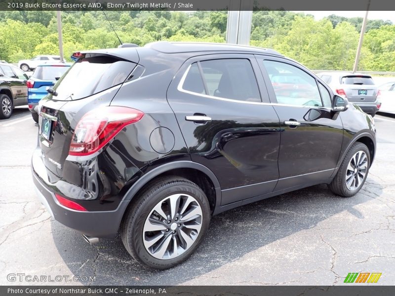 Ebony Twilight Metallic / Shale 2019 Buick Encore Essence AWD