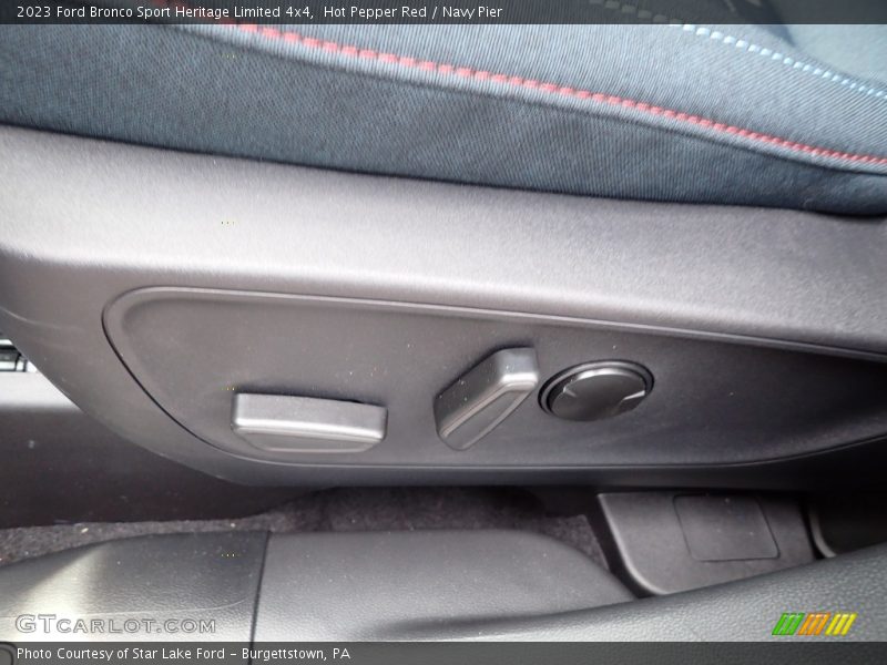 Hot Pepper Red / Navy Pier 2023 Ford Bronco Sport Heritage Limited 4x4