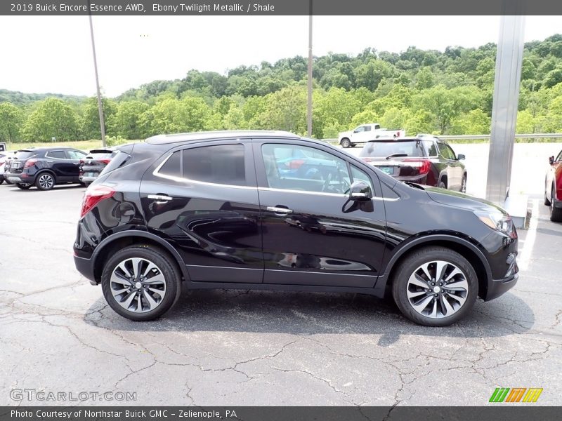 Ebony Twilight Metallic / Shale 2019 Buick Encore Essence AWD
