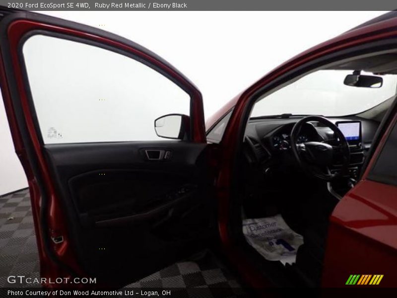 Ruby Red Metallic / Ebony Black 2020 Ford EcoSport SE 4WD