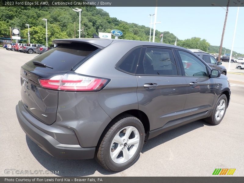 Carbonized Gray Metallic / Ebony 2023 Ford Edge SE AWD