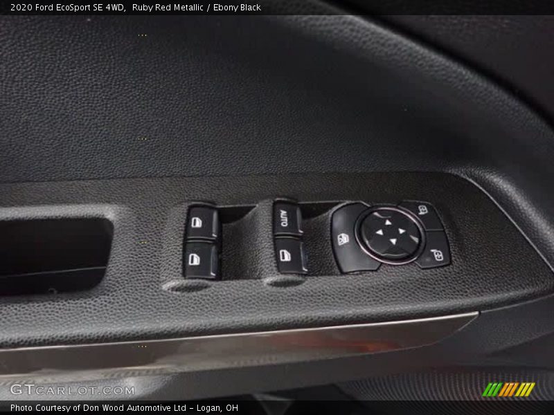 Ruby Red Metallic / Ebony Black 2020 Ford EcoSport SE 4WD