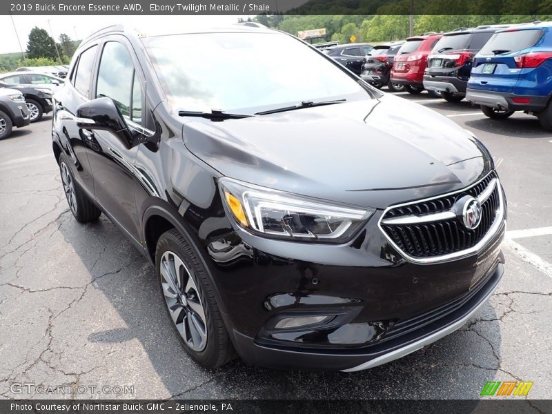 Ebony Twilight Metallic / Shale 2019 Buick Encore Essence AWD