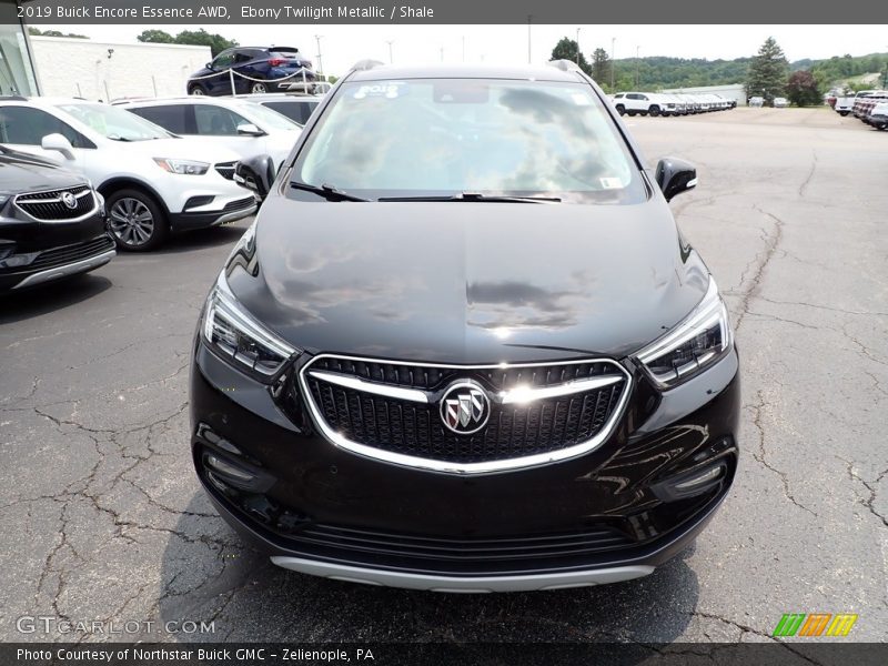 Ebony Twilight Metallic / Shale 2019 Buick Encore Essence AWD