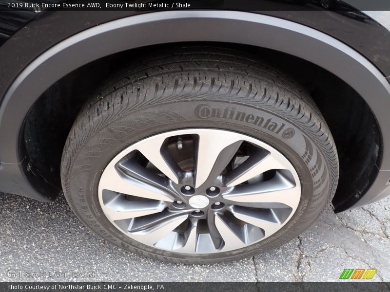 Ebony Twilight Metallic / Shale 2019 Buick Encore Essence AWD