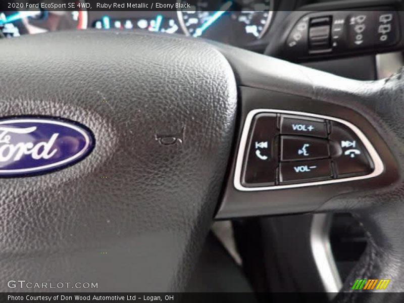 Ruby Red Metallic / Ebony Black 2020 Ford EcoSport SE 4WD