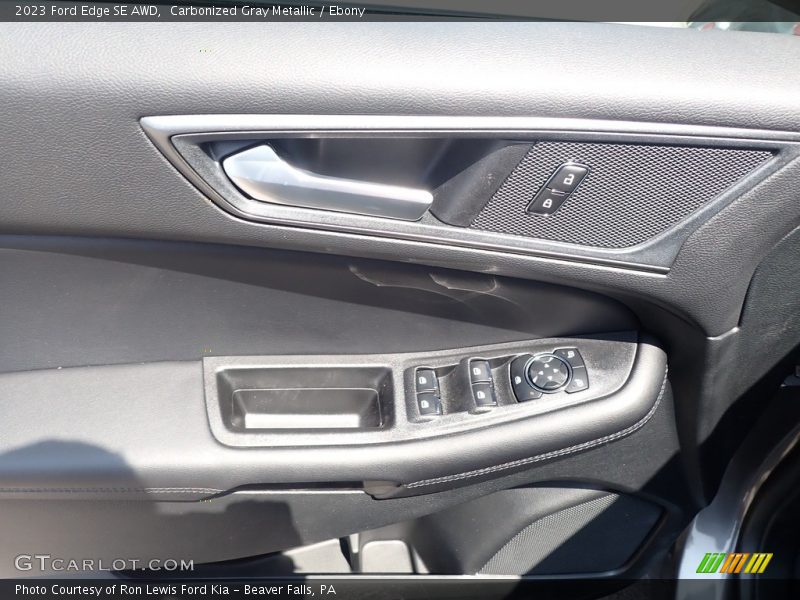 Carbonized Gray Metallic / Ebony 2023 Ford Edge SE AWD
