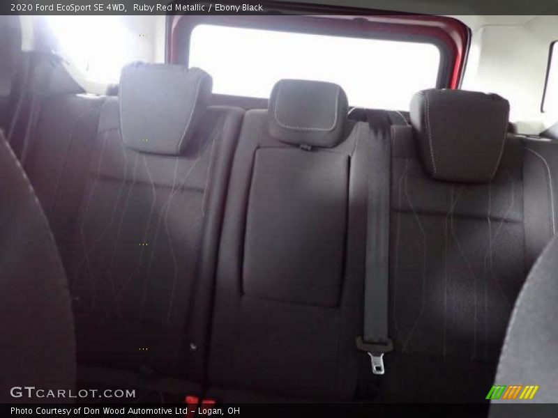 Ruby Red Metallic / Ebony Black 2020 Ford EcoSport SE 4WD