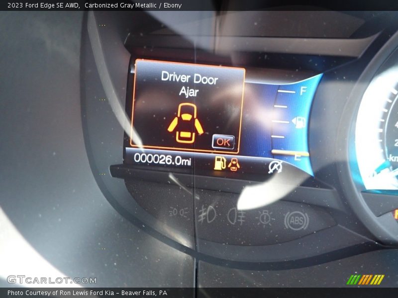 Carbonized Gray Metallic / Ebony 2023 Ford Edge SE AWD