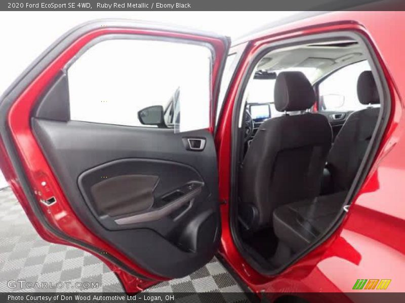 Ruby Red Metallic / Ebony Black 2020 Ford EcoSport SE 4WD
