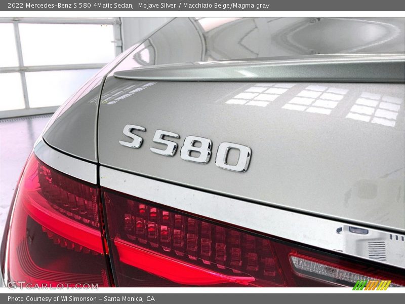  2022 S 580 4Matic Sedan Logo
