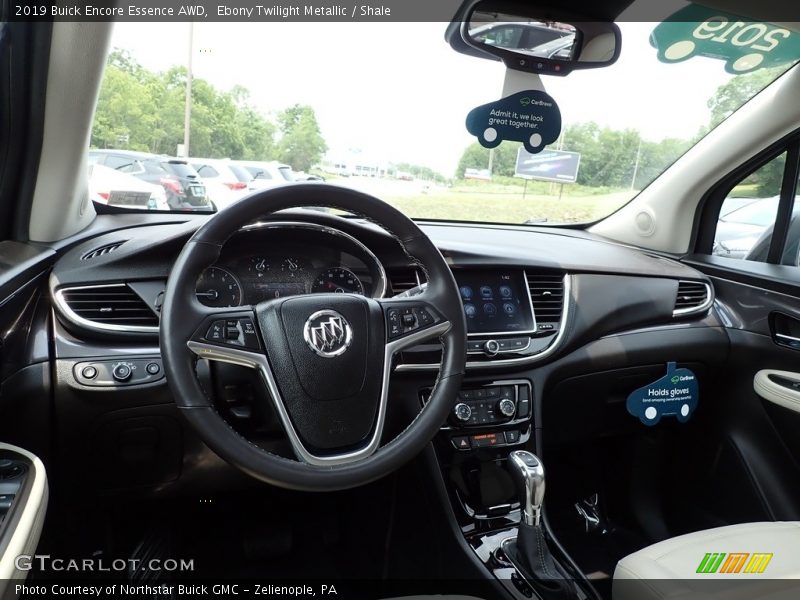 Ebony Twilight Metallic / Shale 2019 Buick Encore Essence AWD