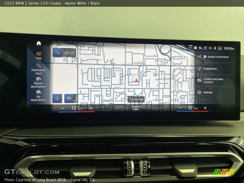 Navigation of 2023 2 Series 230i Coupe