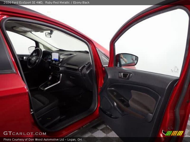 Ruby Red Metallic / Ebony Black 2020 Ford EcoSport SE 4WD