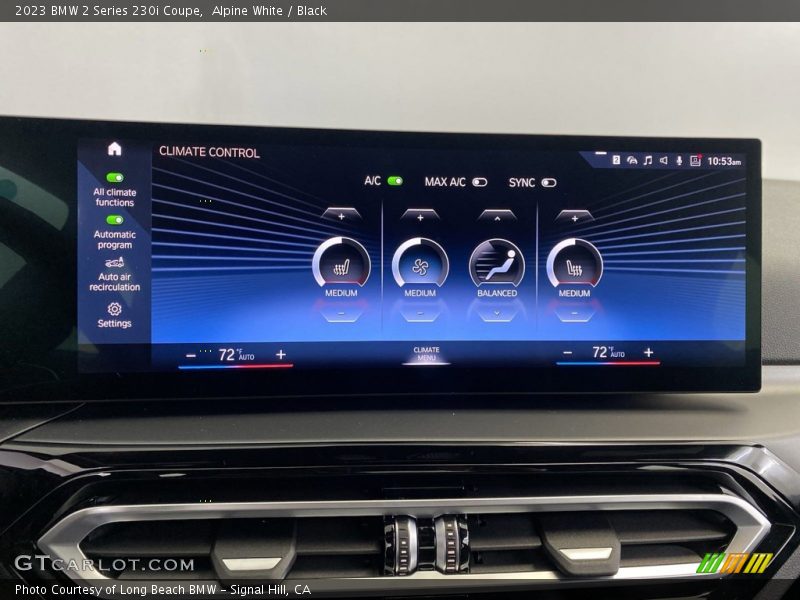 Alpine White / Black 2023 BMW 2 Series 230i Coupe
