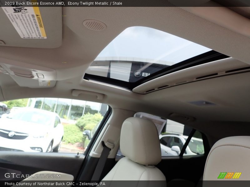 Ebony Twilight Metallic / Shale 2019 Buick Encore Essence AWD
