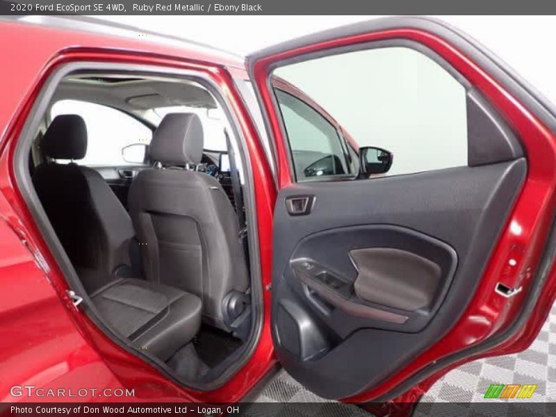 Ruby Red Metallic / Ebony Black 2020 Ford EcoSport SE 4WD