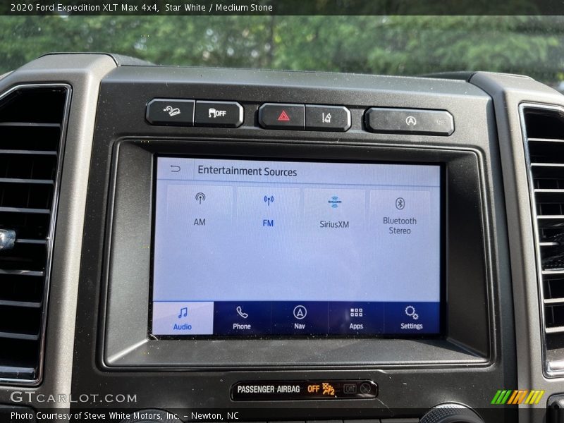 Controls of 2020 Expedition XLT Max 4x4