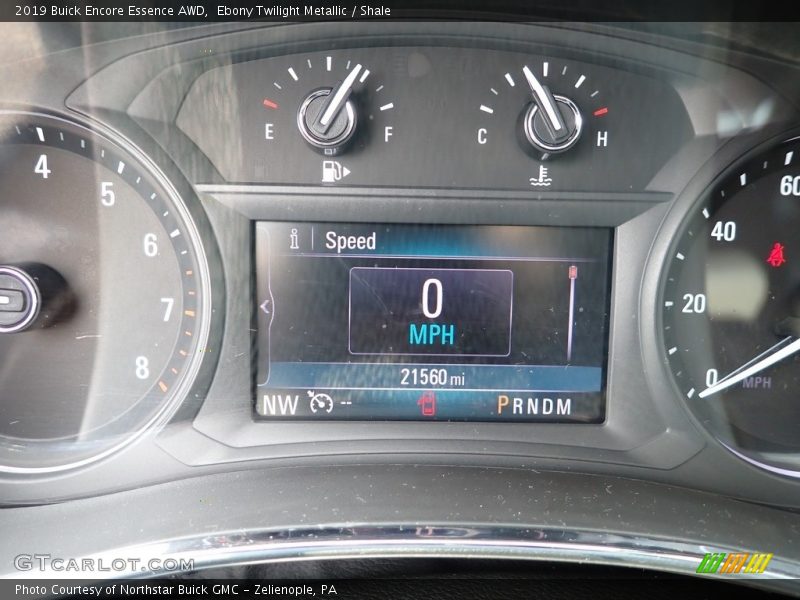 Ebony Twilight Metallic / Shale 2019 Buick Encore Essence AWD
