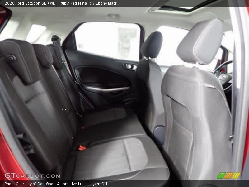 Ruby Red Metallic / Ebony Black 2020 Ford EcoSport SE 4WD