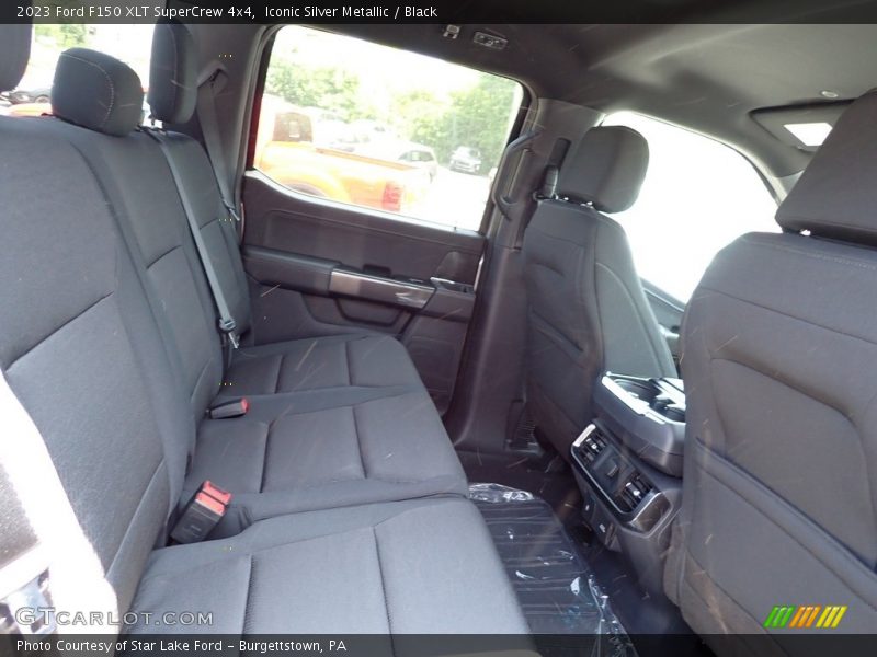 Rear Seat of 2023 F150 XLT SuperCrew 4x4