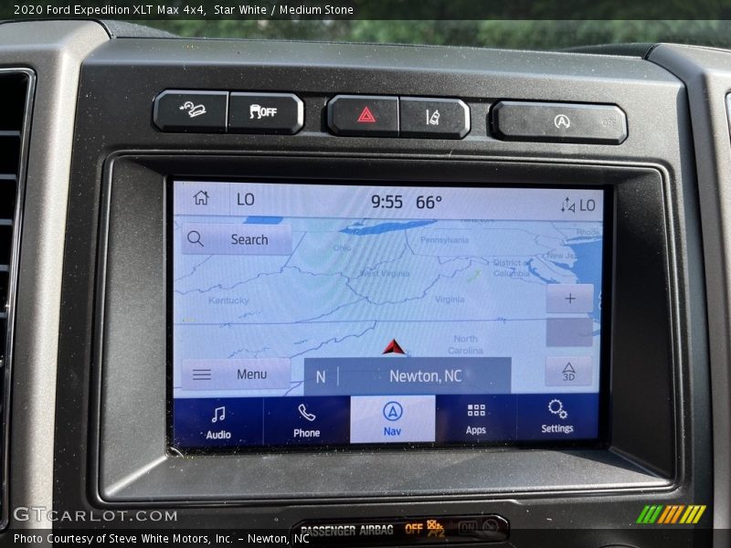 Navigation of 2020 Expedition XLT Max 4x4