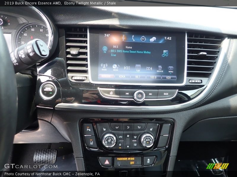 Ebony Twilight Metallic / Shale 2019 Buick Encore Essence AWD